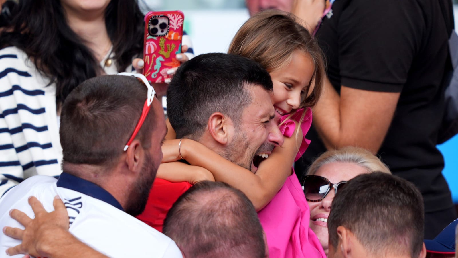 Watch: Novak Djokovic breaks down after winning gold medal