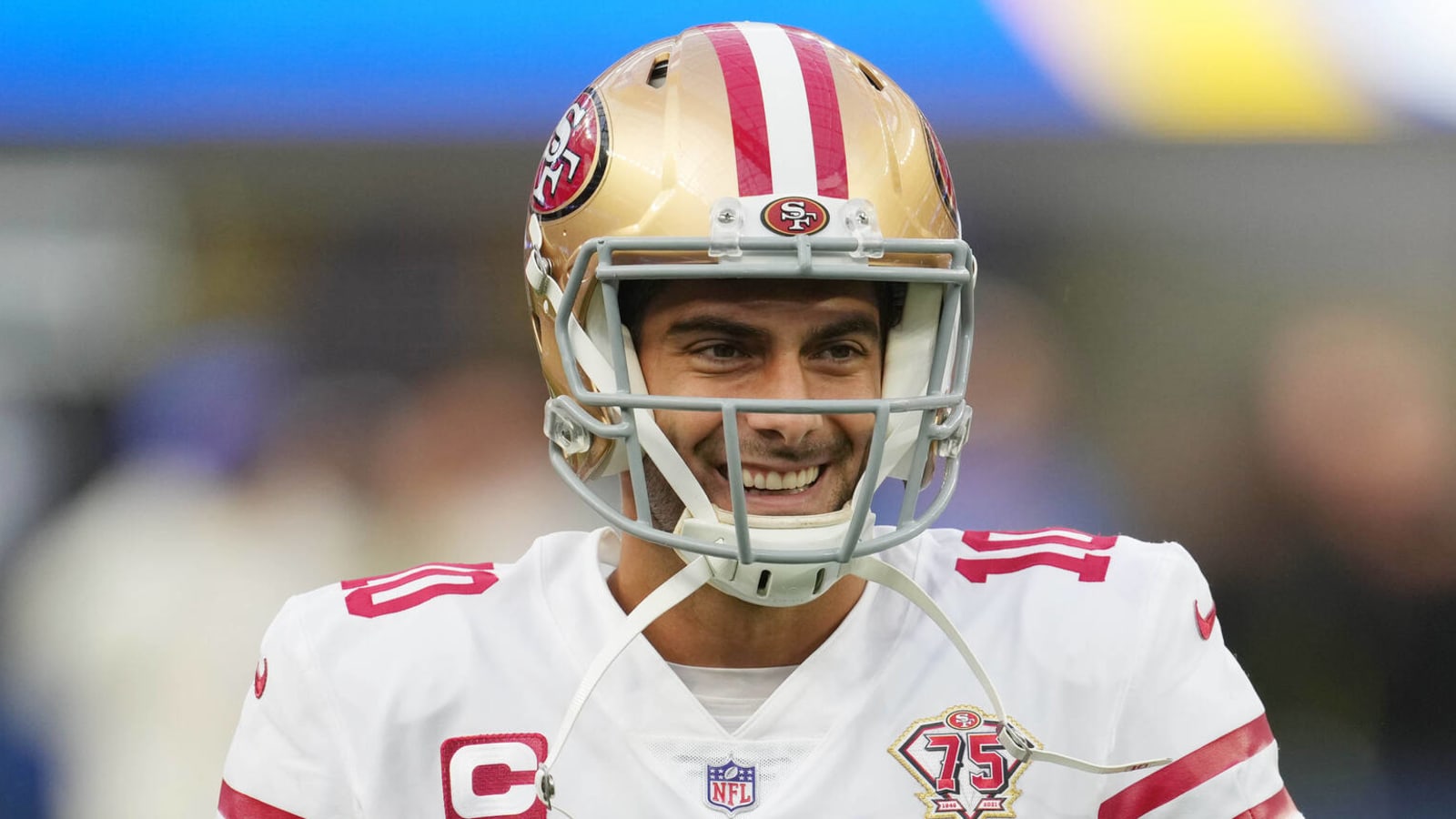 49ers QB Jimmy Garoppolo 'progressing well' from shoulder surgery