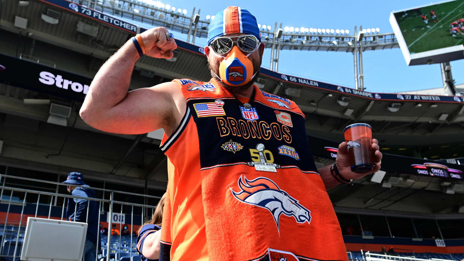 Broncos to ban fans after Dolphins game due to COVID-19