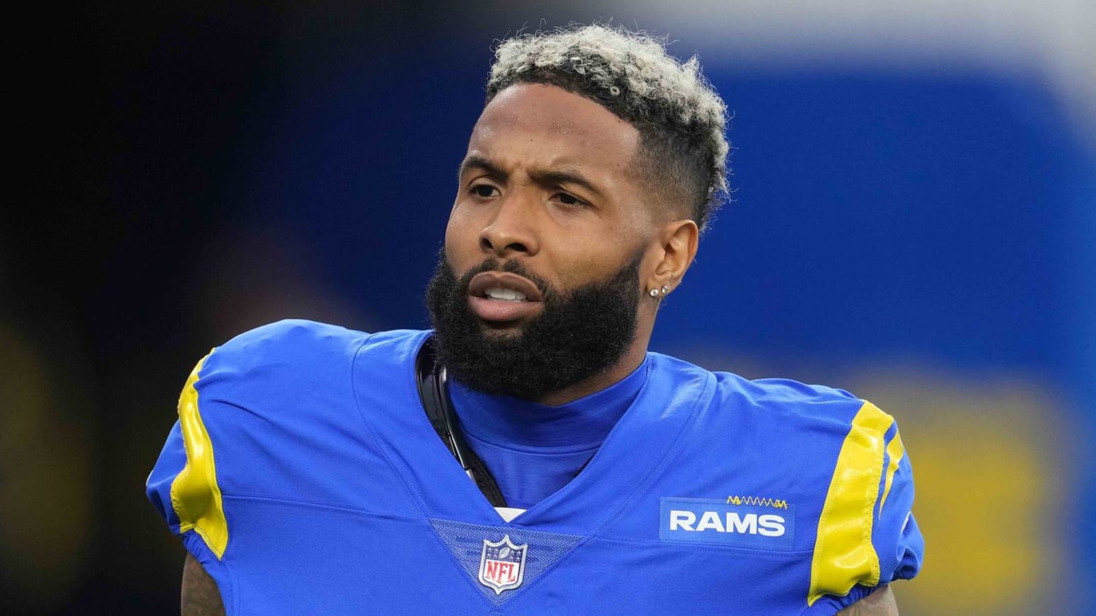 Odell Beckham Jr. says he would take pay cut to remain with Rams