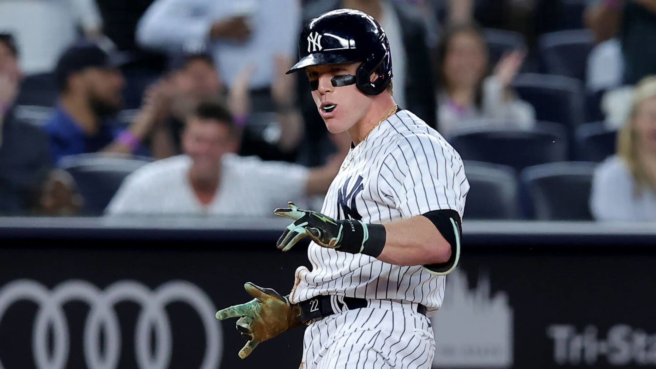 Yankees' Harrison Bader dodges serious injury bullet