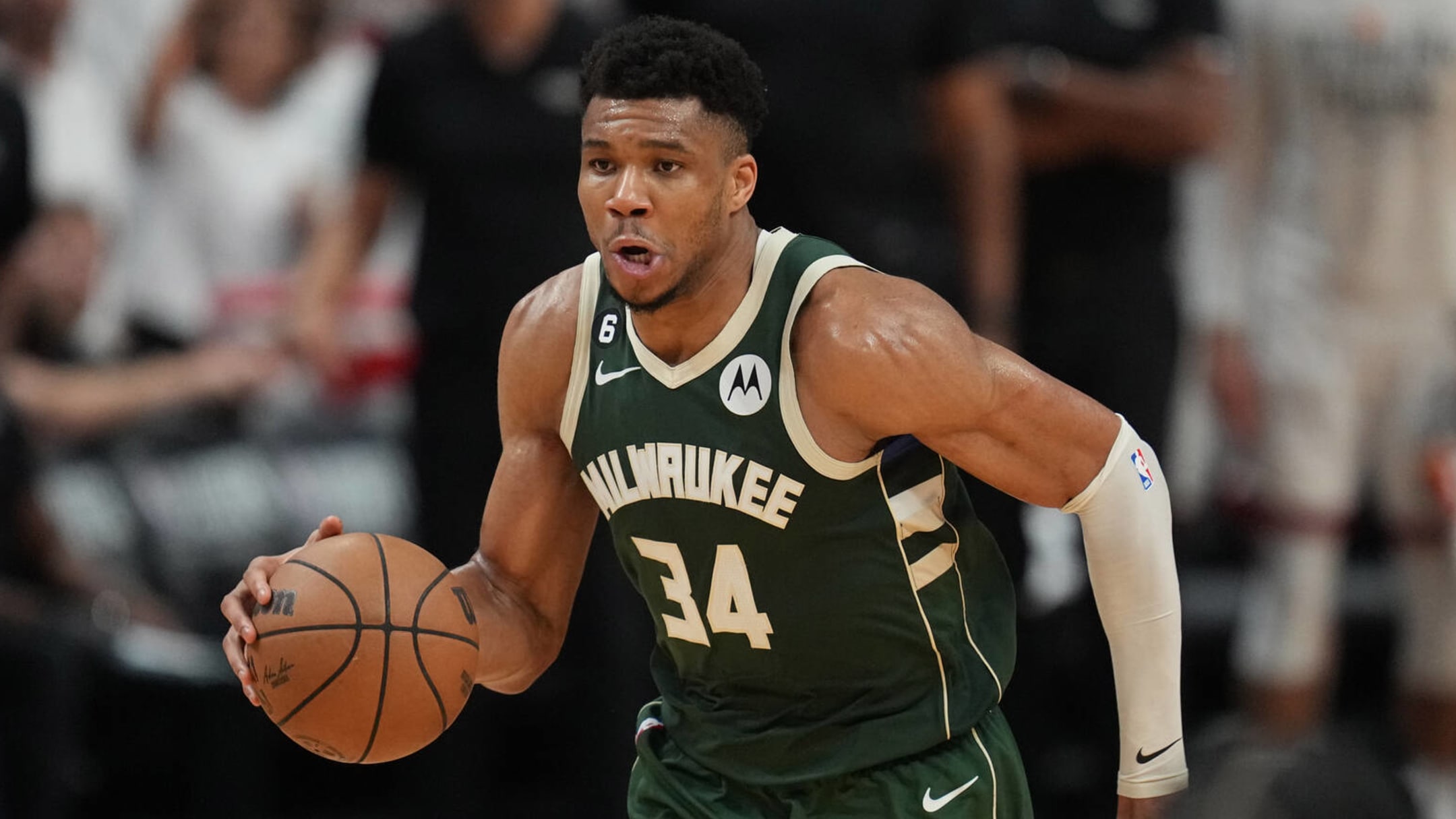 Giannis Antetokounmpo Is 'Taking His Talents' To NFL Team