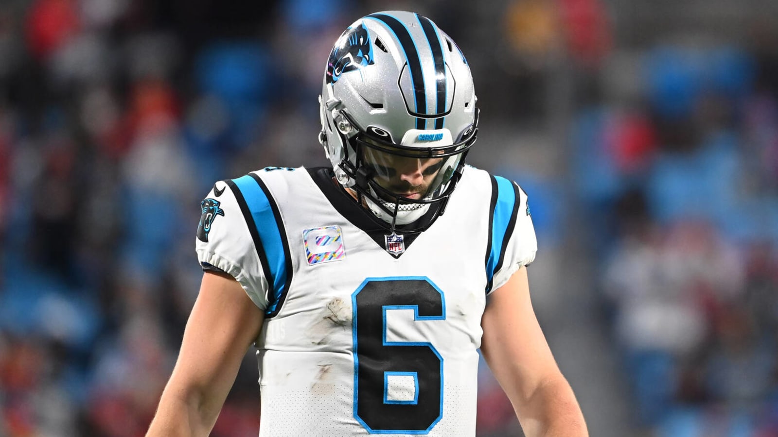 Panthers bench Baker Mayfield likely with draft pick in mind Yardbarker