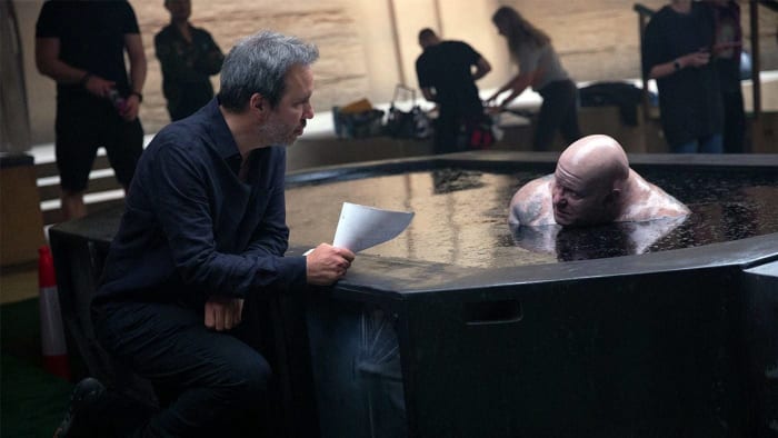 It was a physical ordeal for Stellan Skarsgard