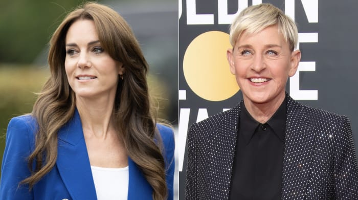 kate-middleton-ellen-degeneres These 20 celebrities are surprisingly related