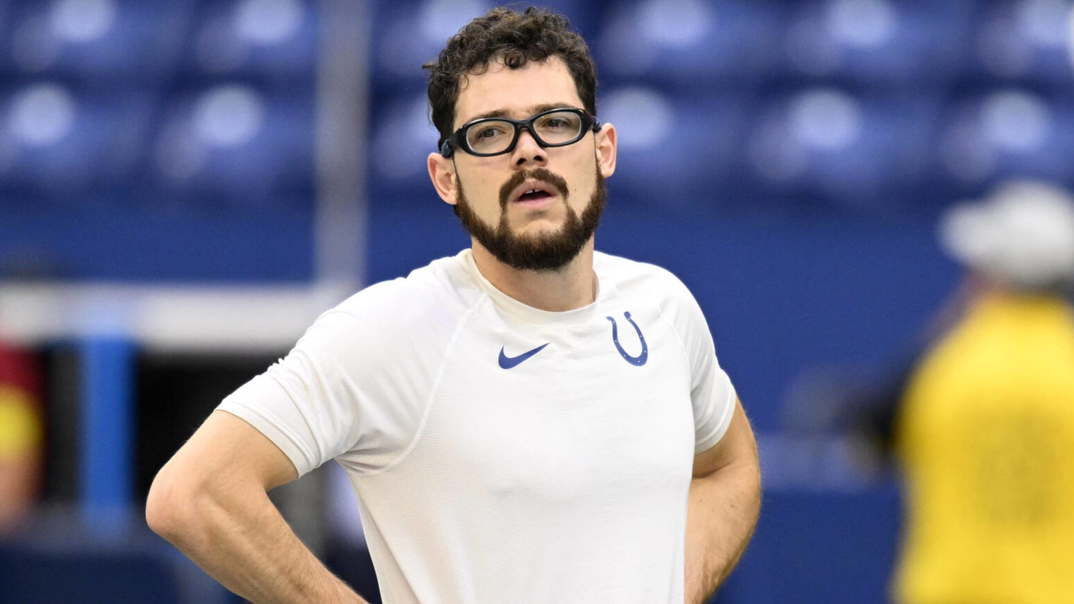 Colts waived Rodrigo Blankenship Tuesday. On Wednesday, he kicked