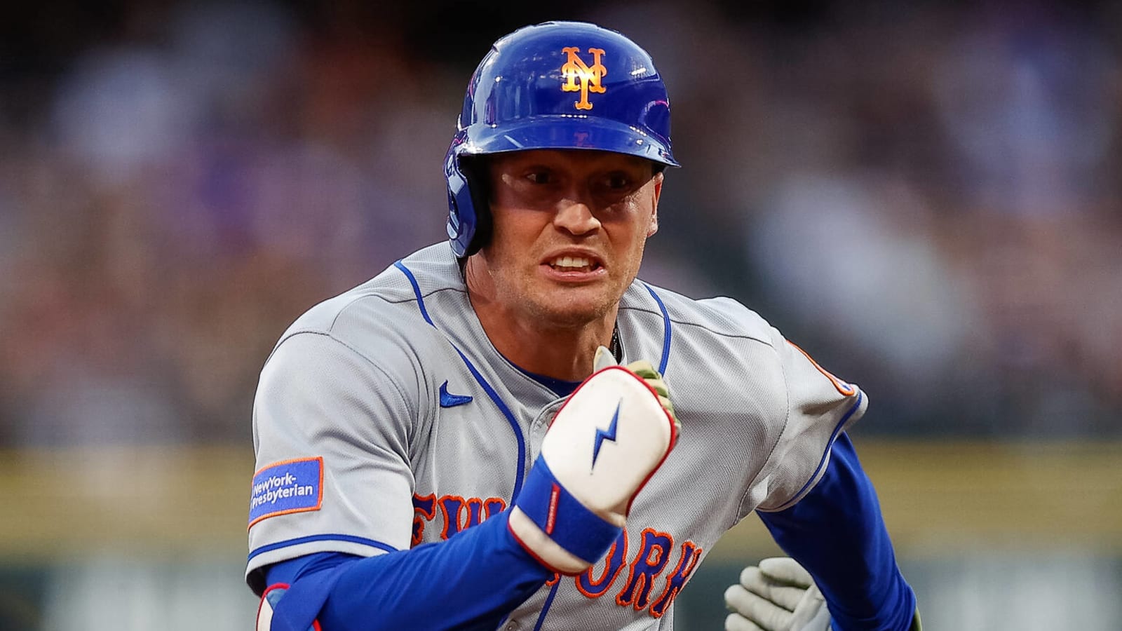 Watch: Pitch clock violation ends AB for Mets outfielder in close game