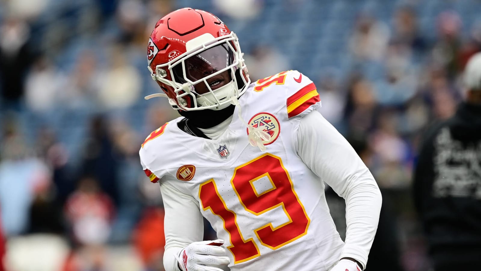 Chiefs HC Andy Reid responds to WR's fake injury claim