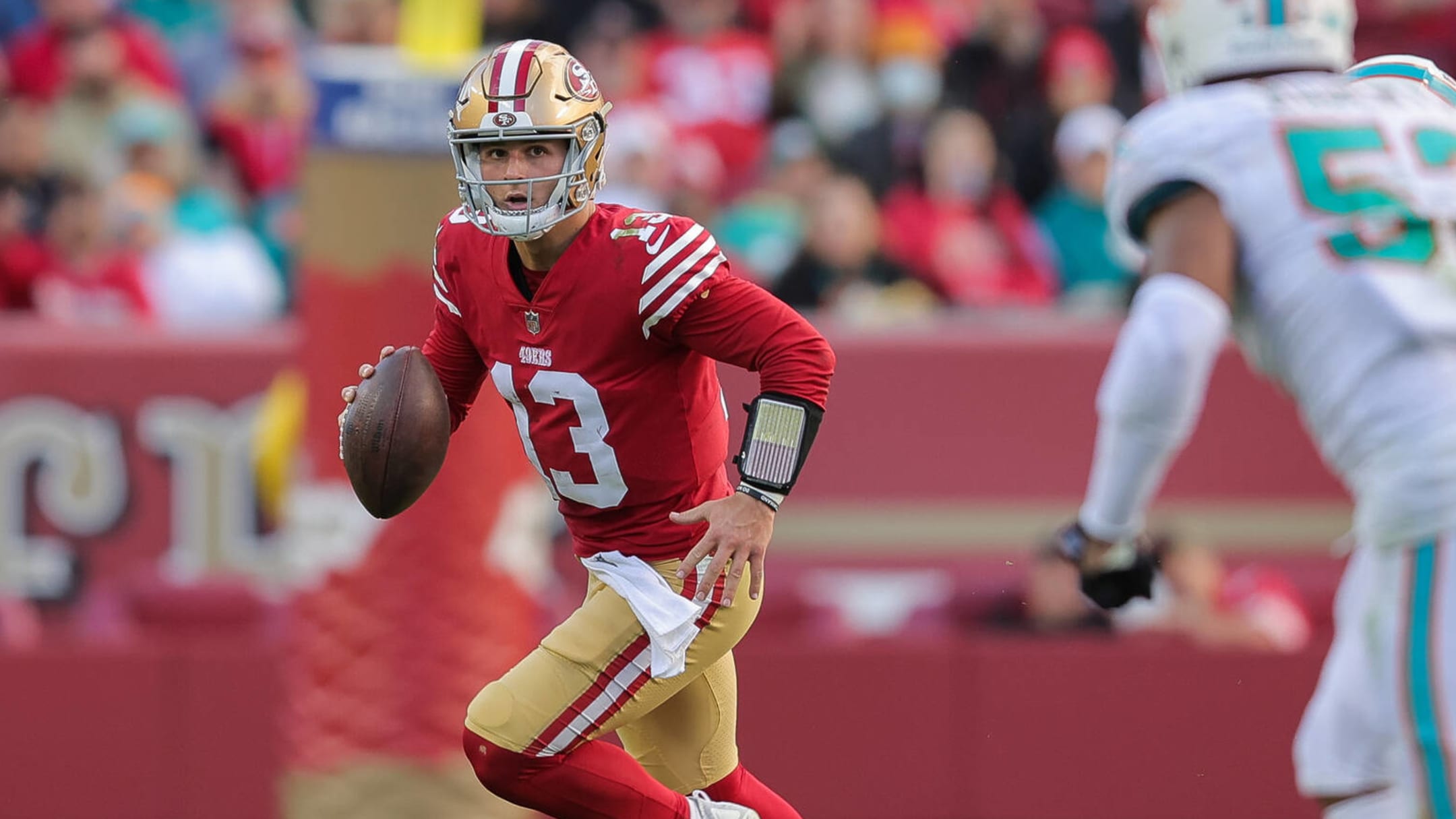 49ers rookie Purdy to make starting debut vs. Brady's Bucs