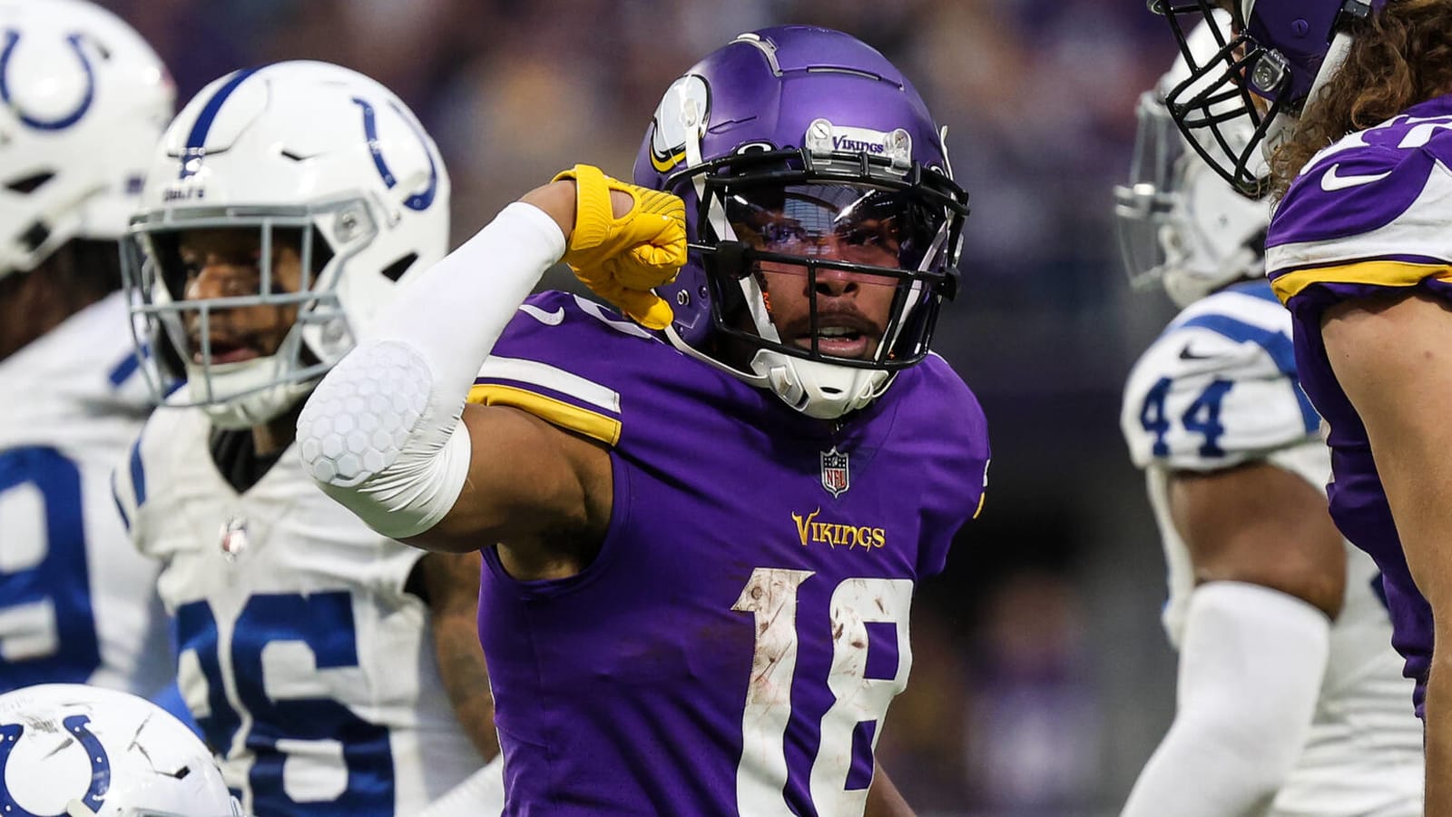 Vikings HC thinks opponents targeting star WR with big hits