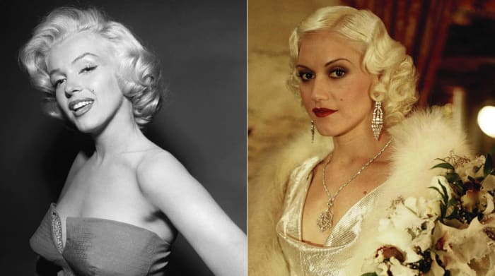 Marilyn Monroe and Gwen Stefani