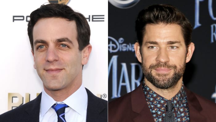 B.J. Novak and John Krasinski