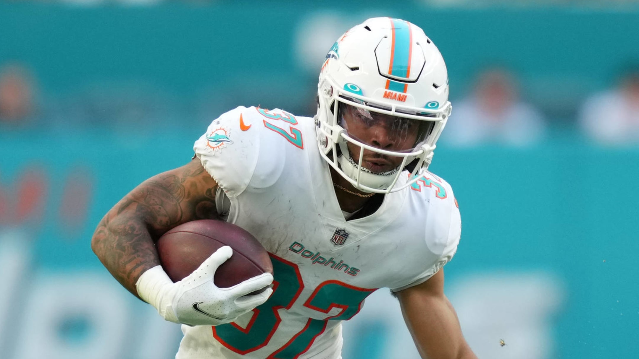 Dolphins activate both Myles Gaskin and Salvon Ahmed