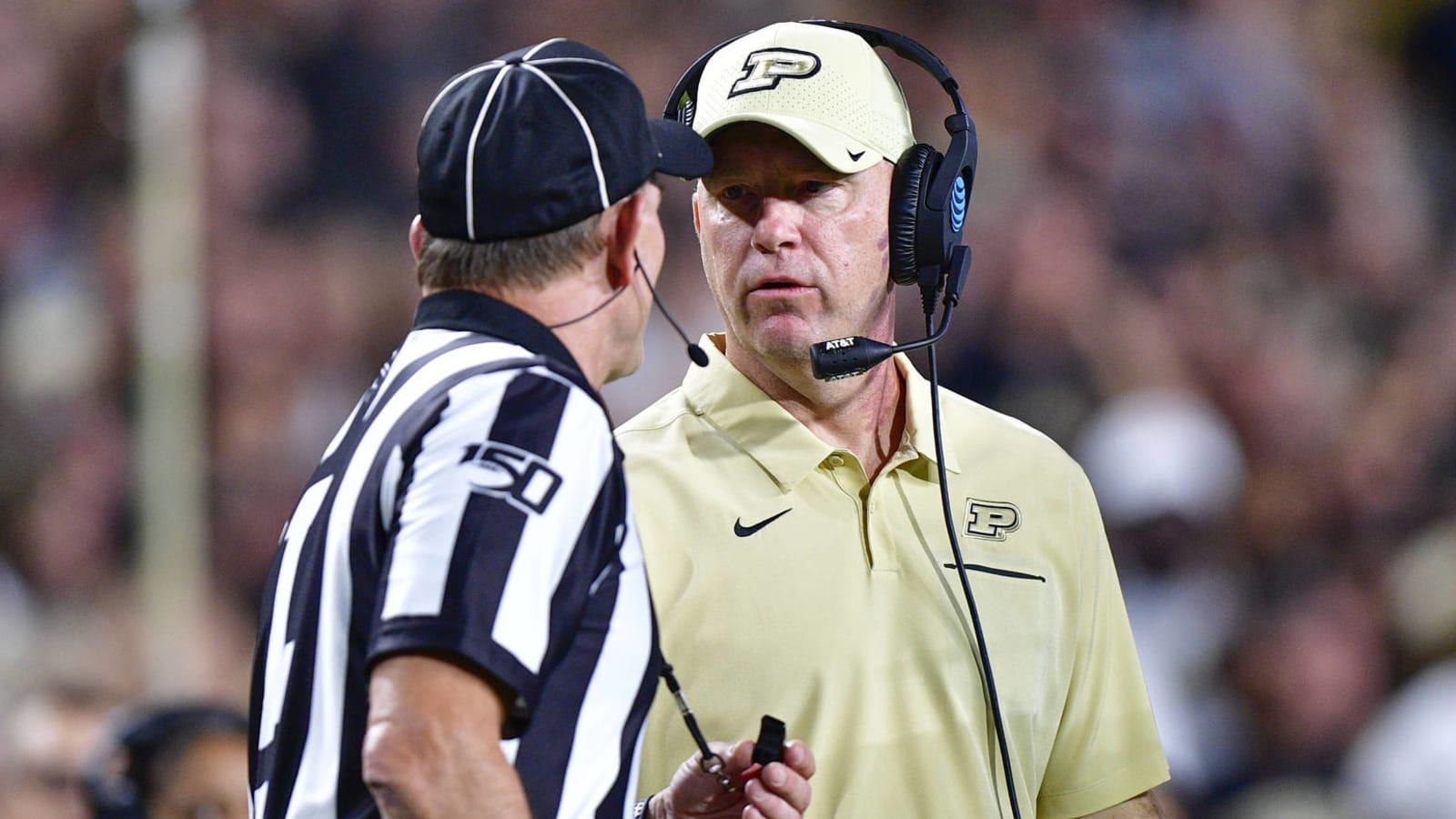 Jeff Brohm livid after Purdue robbed of TD by OPI penalty