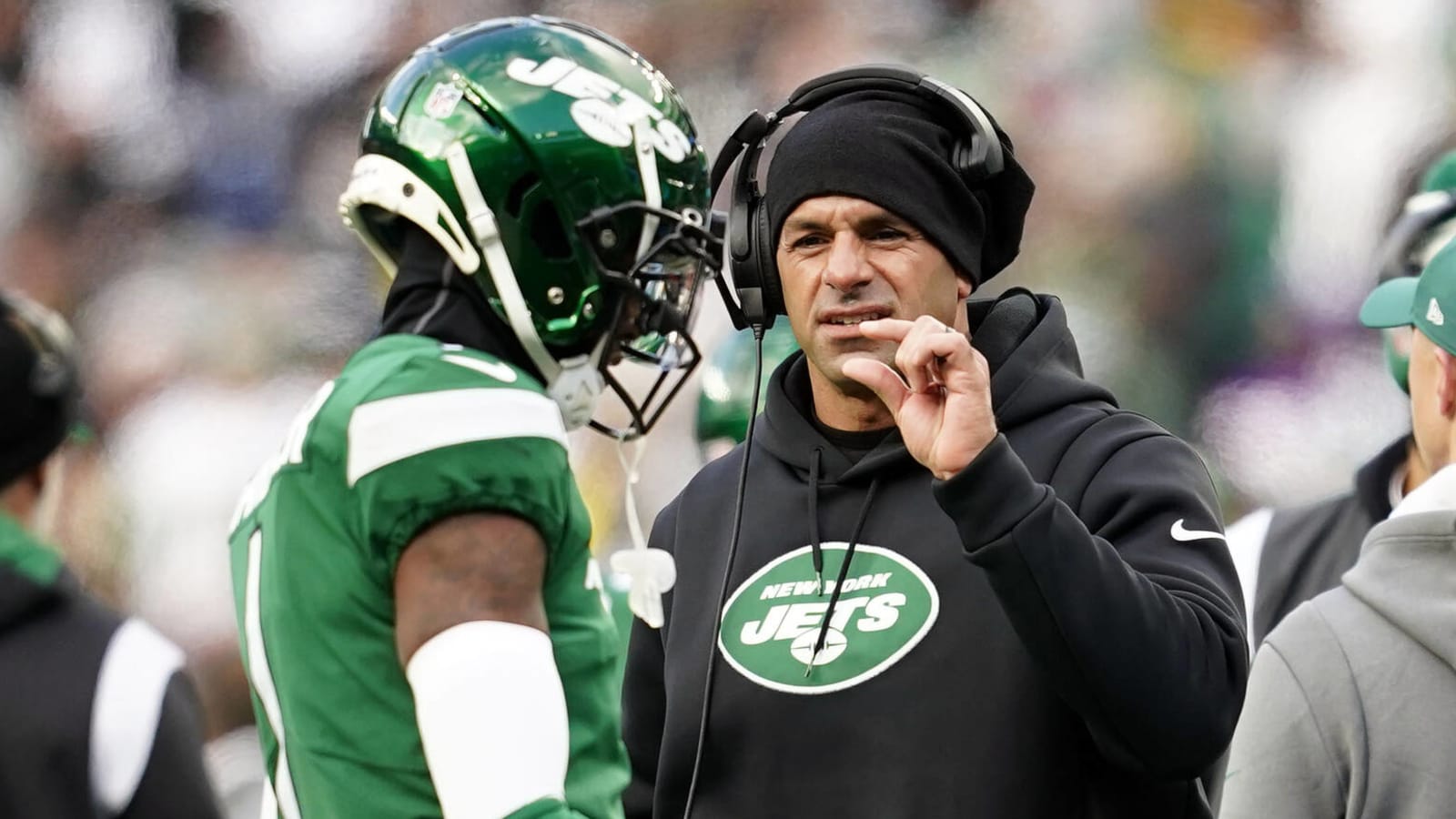 Robert Saleh reveals where 'pressure lies' as Jets HC