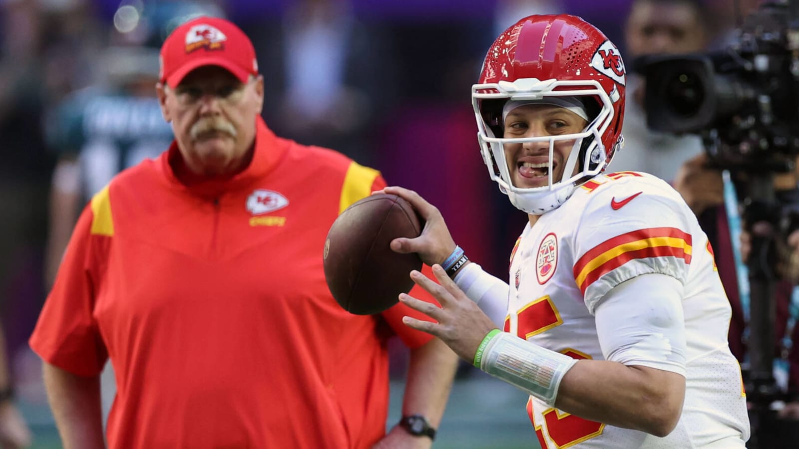 Andy Reid shares his pick for Patrick Mahomes' greatest play