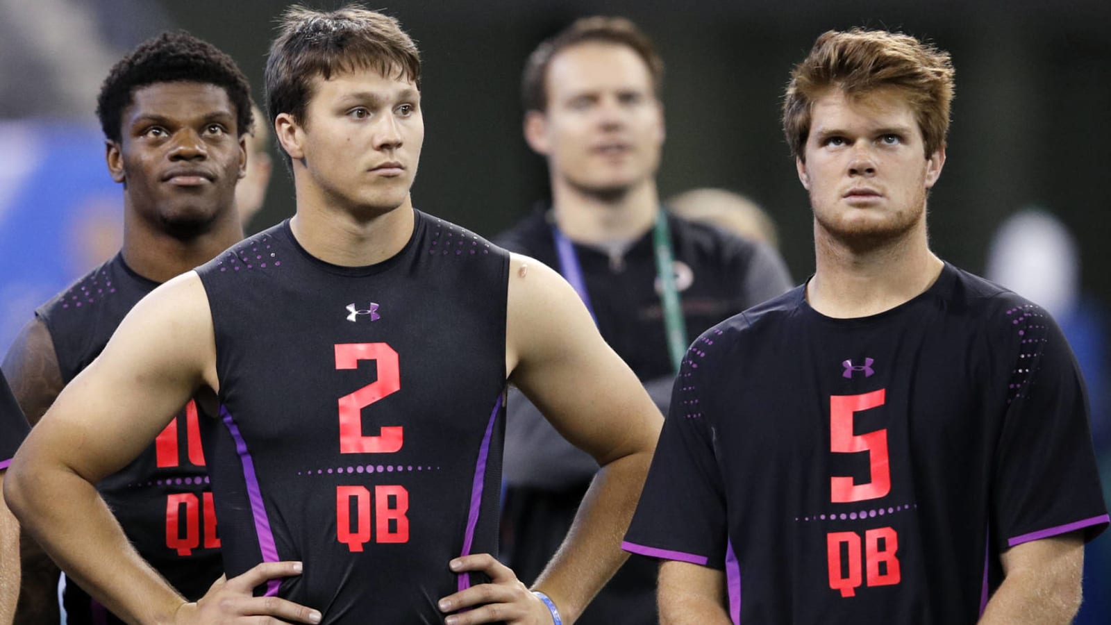 There is no more waiting around for a QB in the NFL Draft