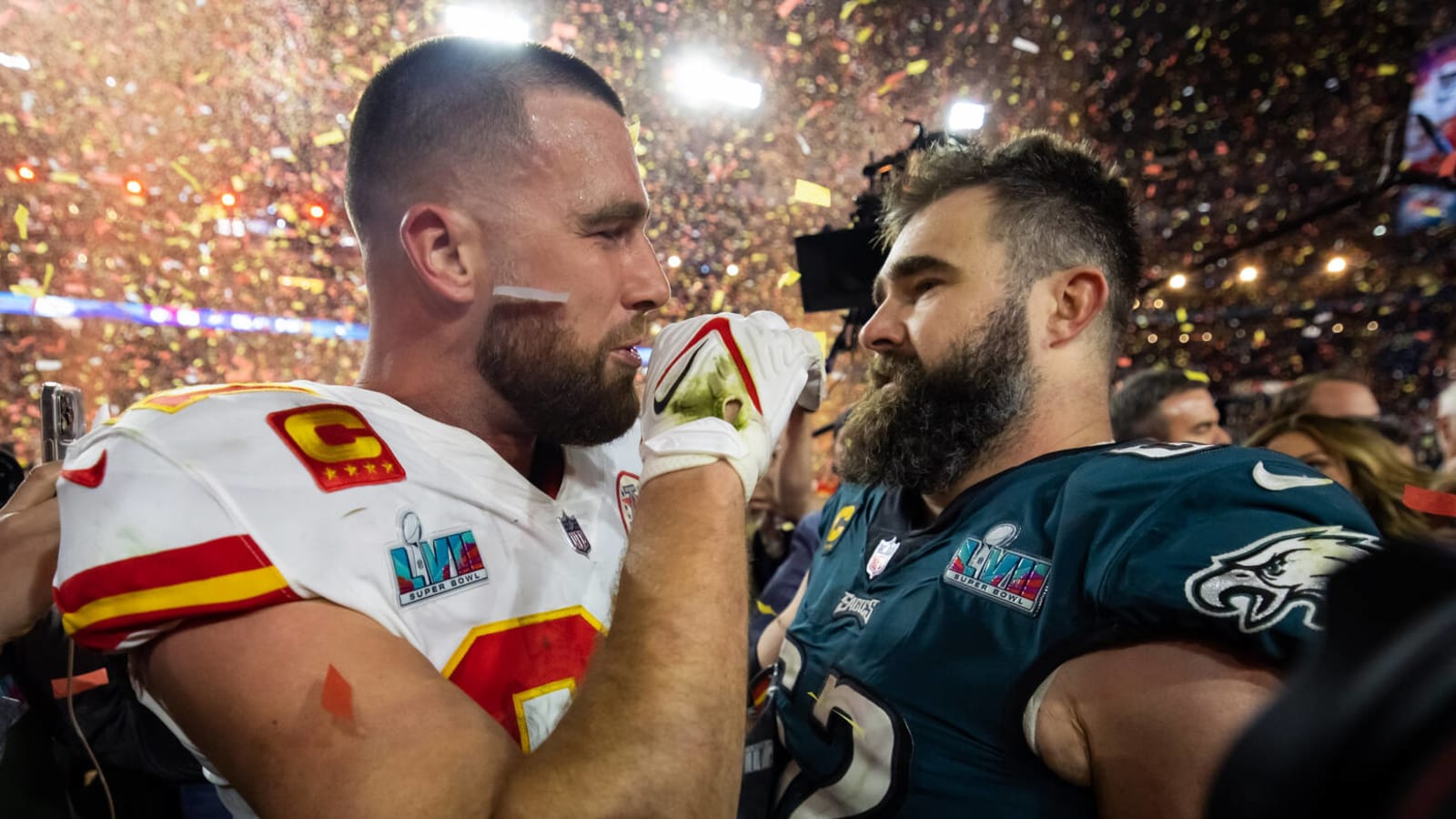 Kelce brothers reportedly inspired new trend