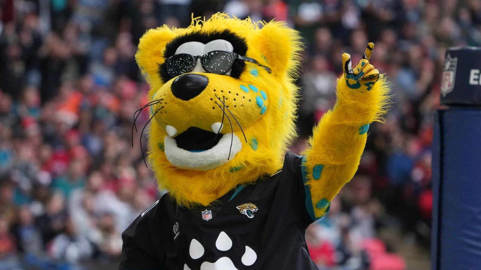 Watch Jaguars Mascot Letting It All Hang Out During Sunday s Game 