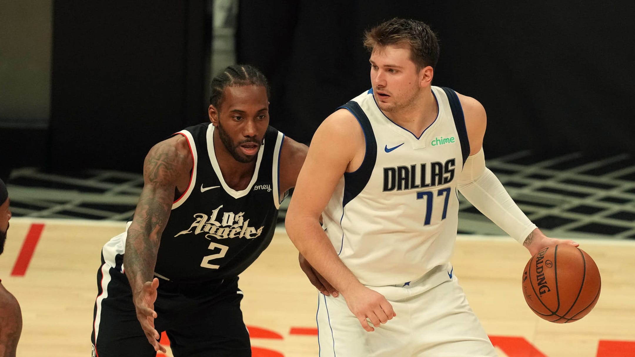 Did Mavericks' Luka Doncic snub Paul George's offer of jersey swap?