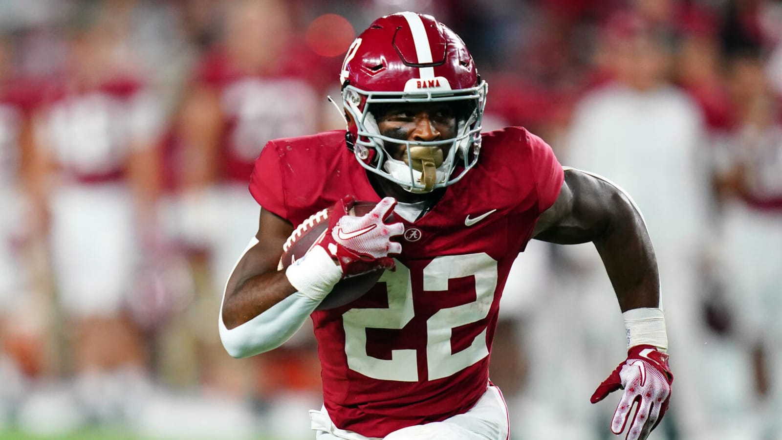 Alabama RB Justice Haynes putting in work for an explosive sophomore