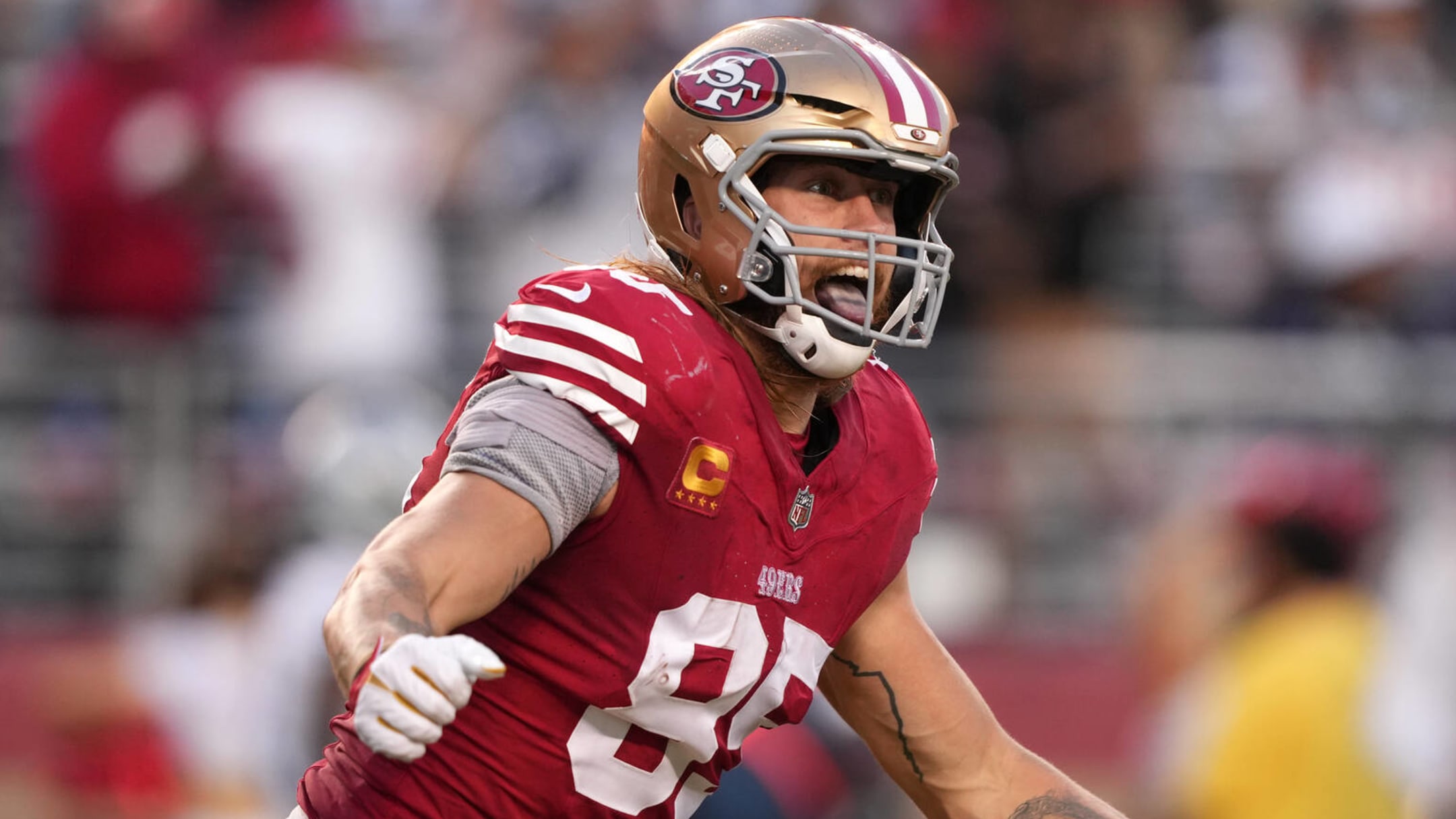 49ers' George Kittle says a fine for his profane anti-Dallas T