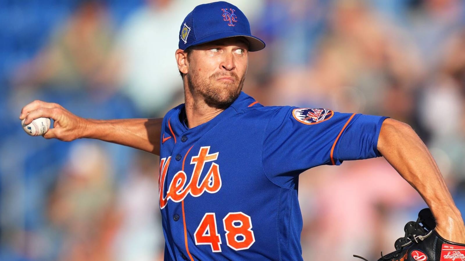 NY Mets righty Jacob deGrom progression