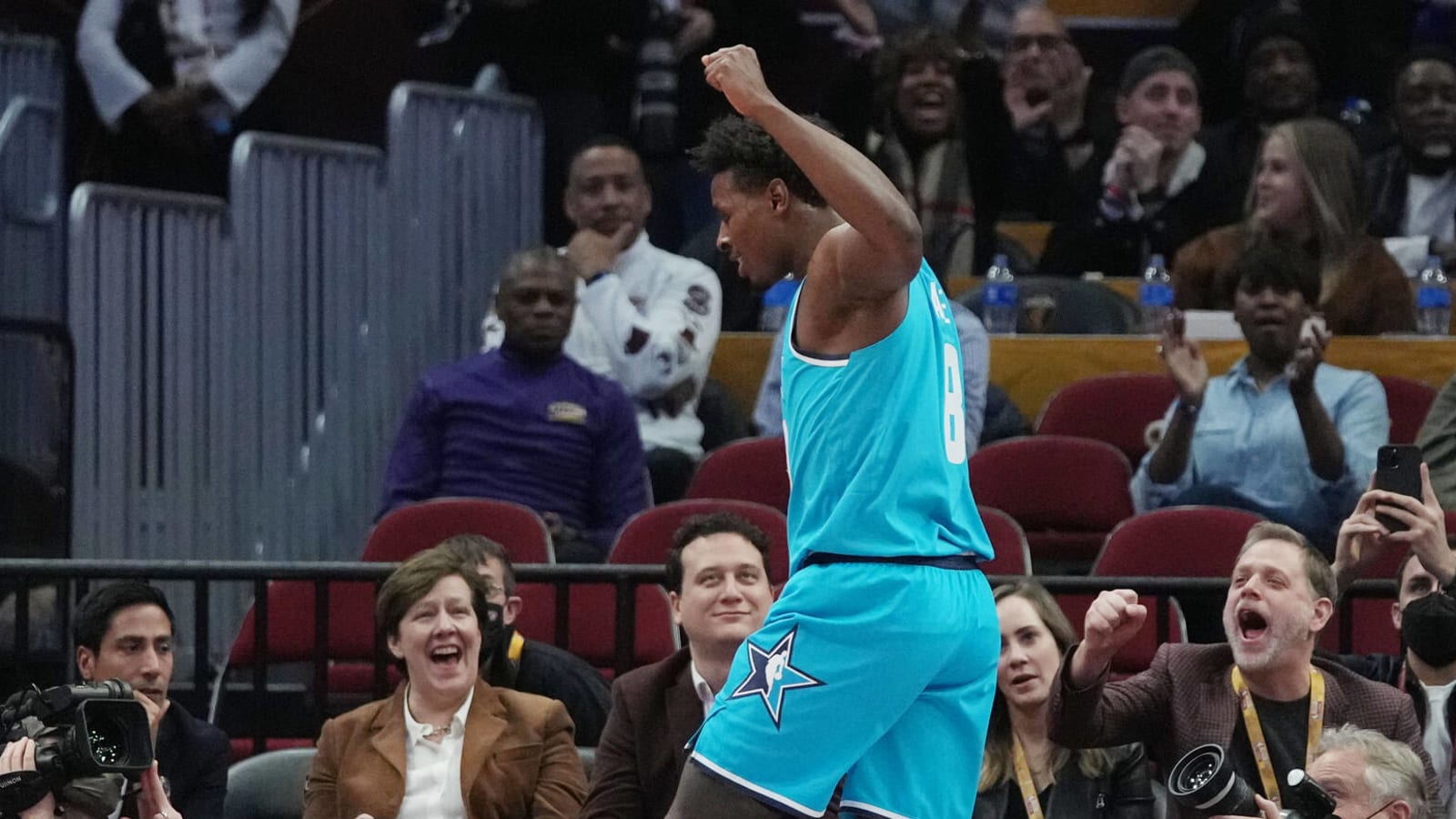 Jae'Sean Tate, Cade Cunningham grind out win in Rising Stars event