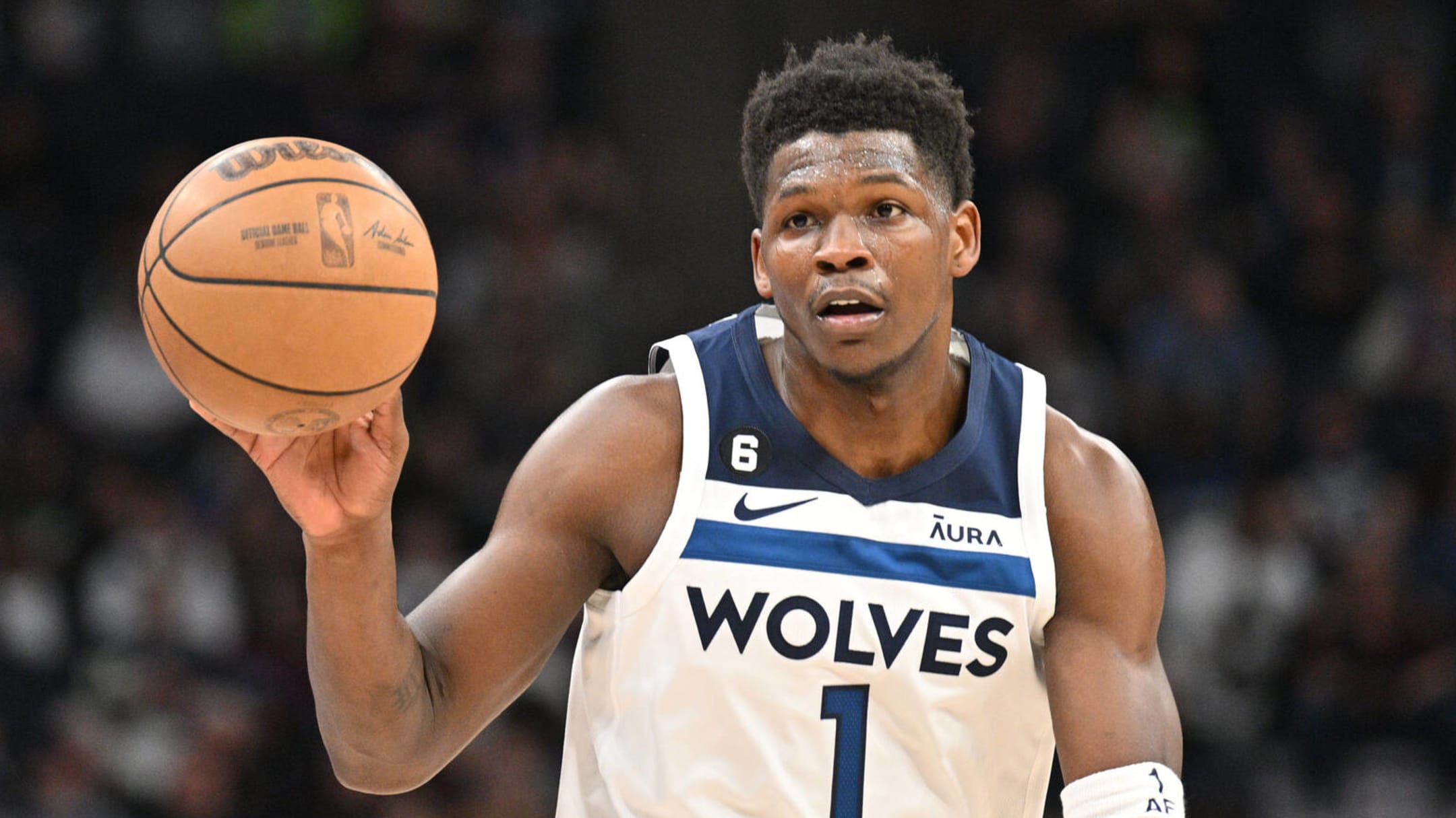 Timberwolves star Anthony Edwards changing to No. 5 jersey this season