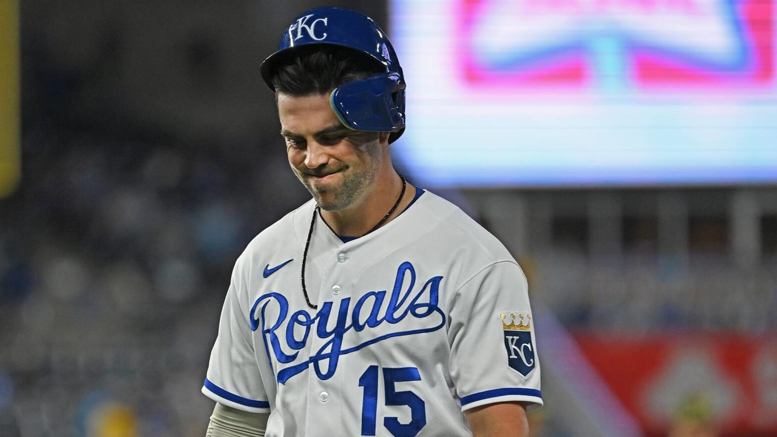 Whit Merrifield traded to Blue Jays, reevaluated vax status