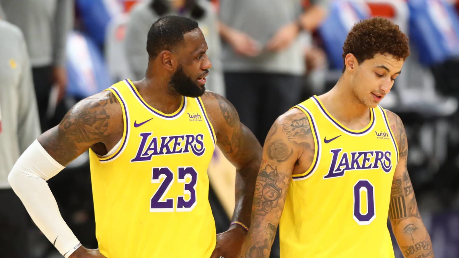 NBA warns LeBron James, Kyle Kuzma for flopping