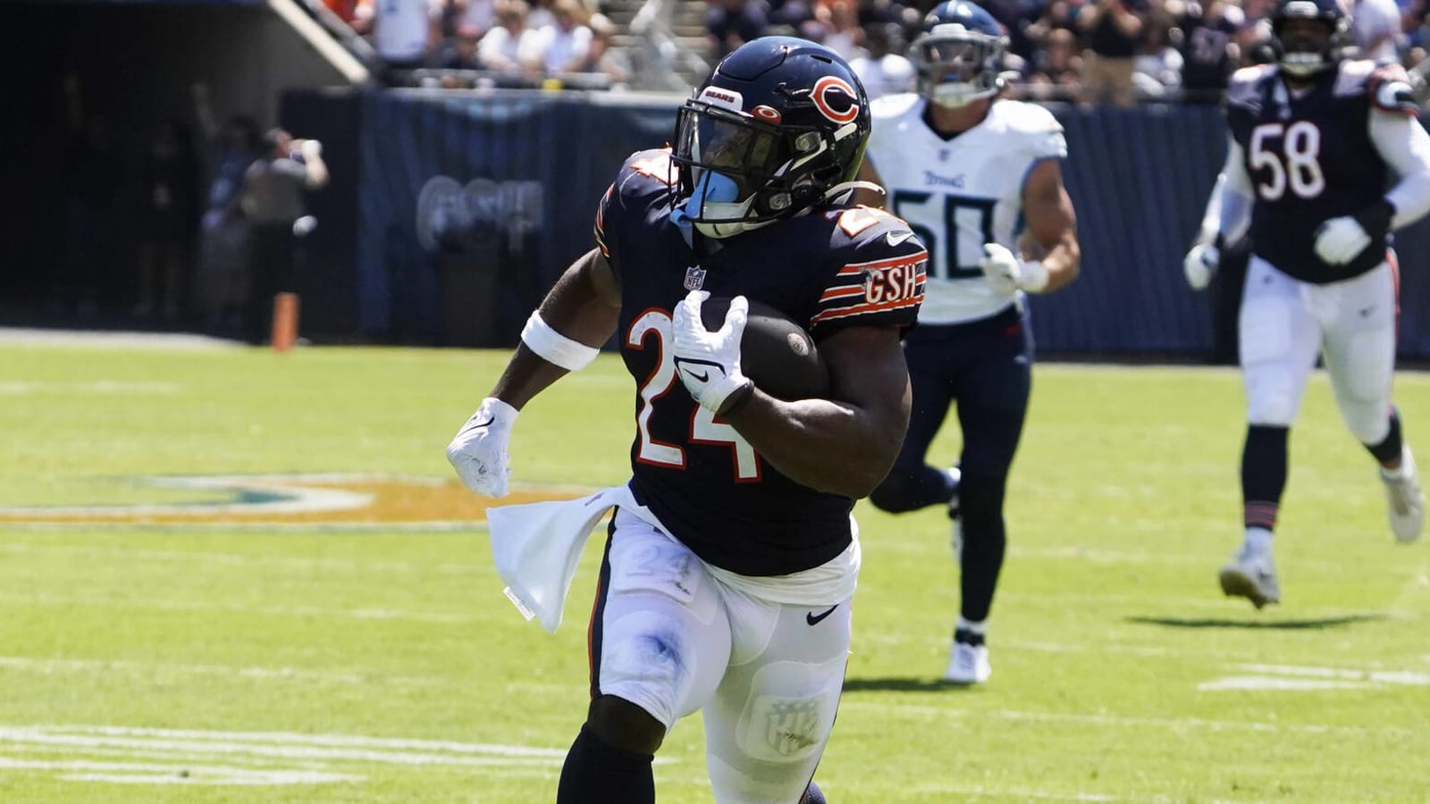 Bears facing injury concerns at running back and receiver