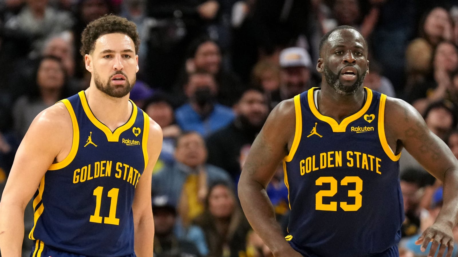 Draymond Green: I'm 'happy as hell' Klay Thompson left