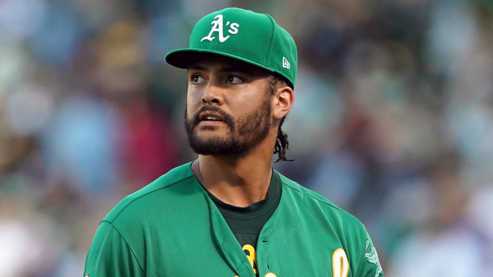 Oakland Athletics P Sean Manaea considering wearing mask during games