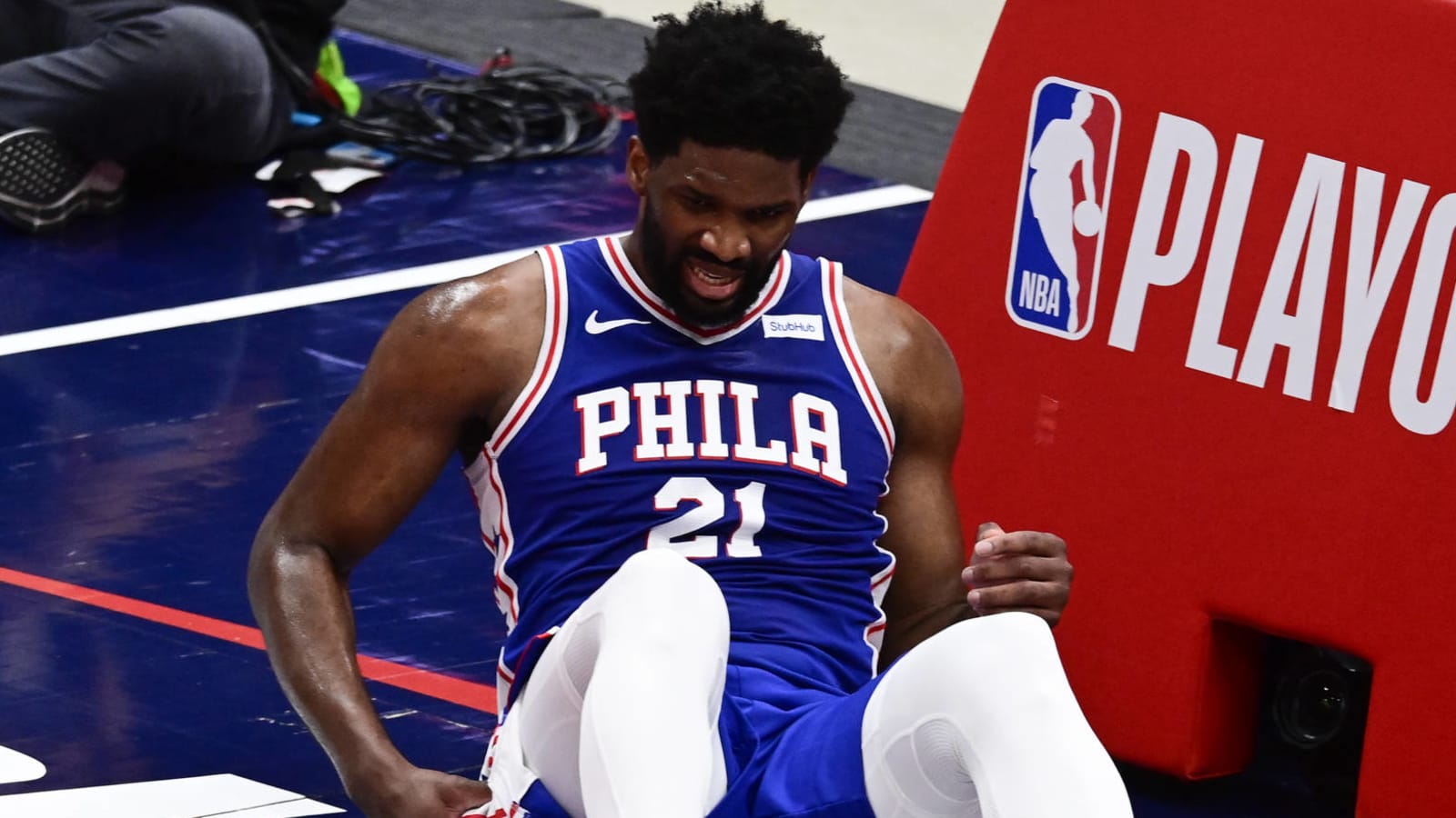 Embiid out for Game 5 vs. Wizards with meniscus tear