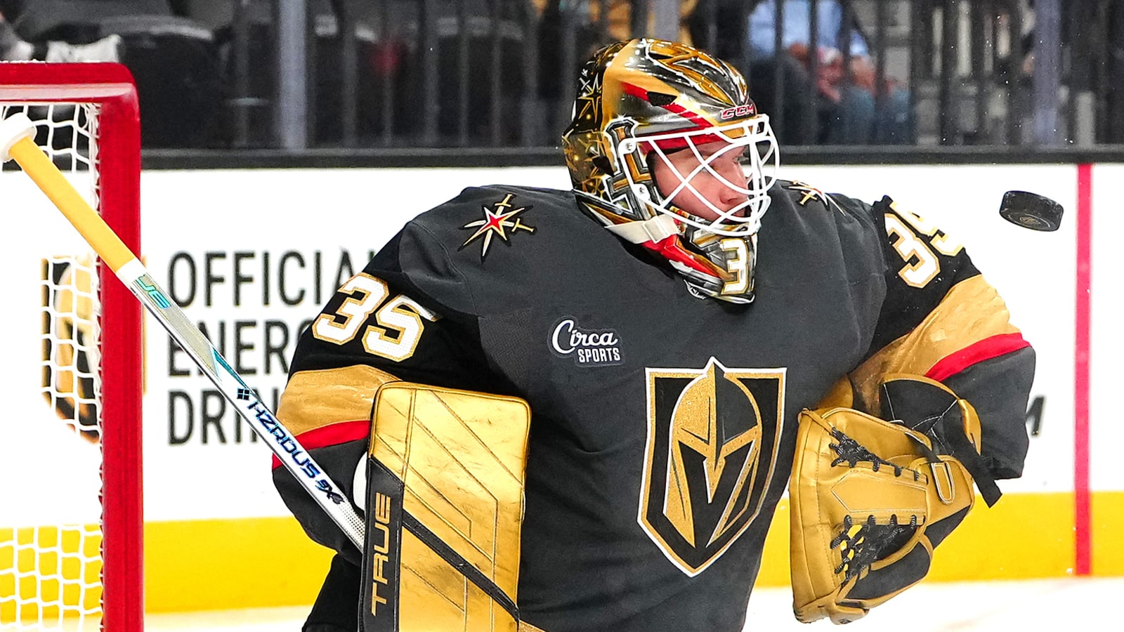 Golden Knights goaltender Ilya Samsonov throws shade at former team after first victory in Vegas