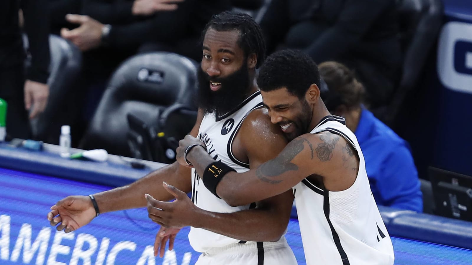 Kyrie to Harden: 'You're the point guard'