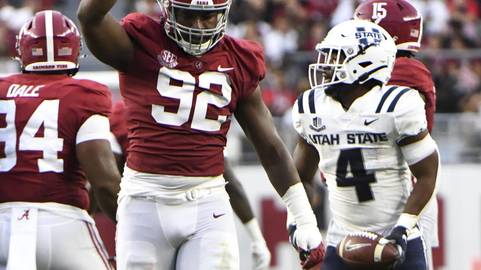 Justin Eboigbe thanks Alabama strength coach for impressive physique and recovery