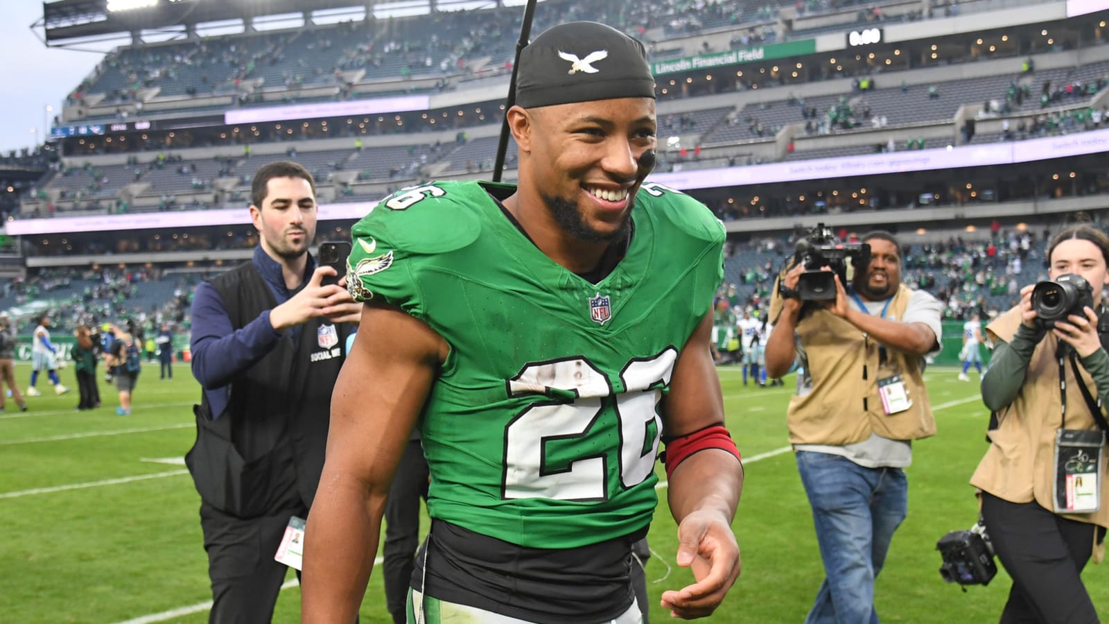 Eric Dickerson clears the air on Saquon Barkley