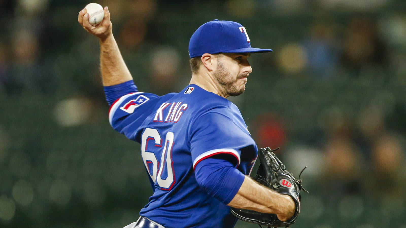 Rangers' John King on IL with shoulder inflammation