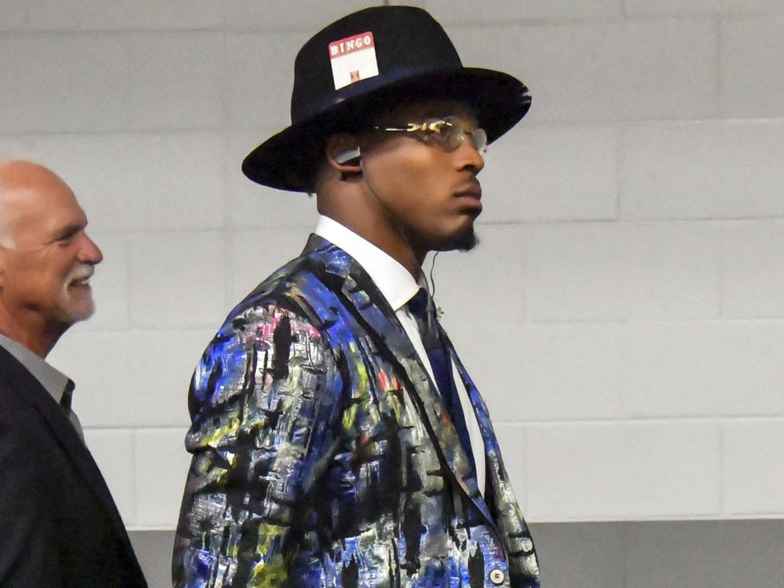 Cam Newton does not disappoint with his Week 1 fashion statement