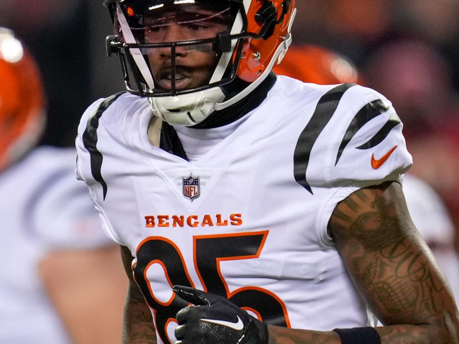 Higgins challenging Green's Bengals rookie receiving record