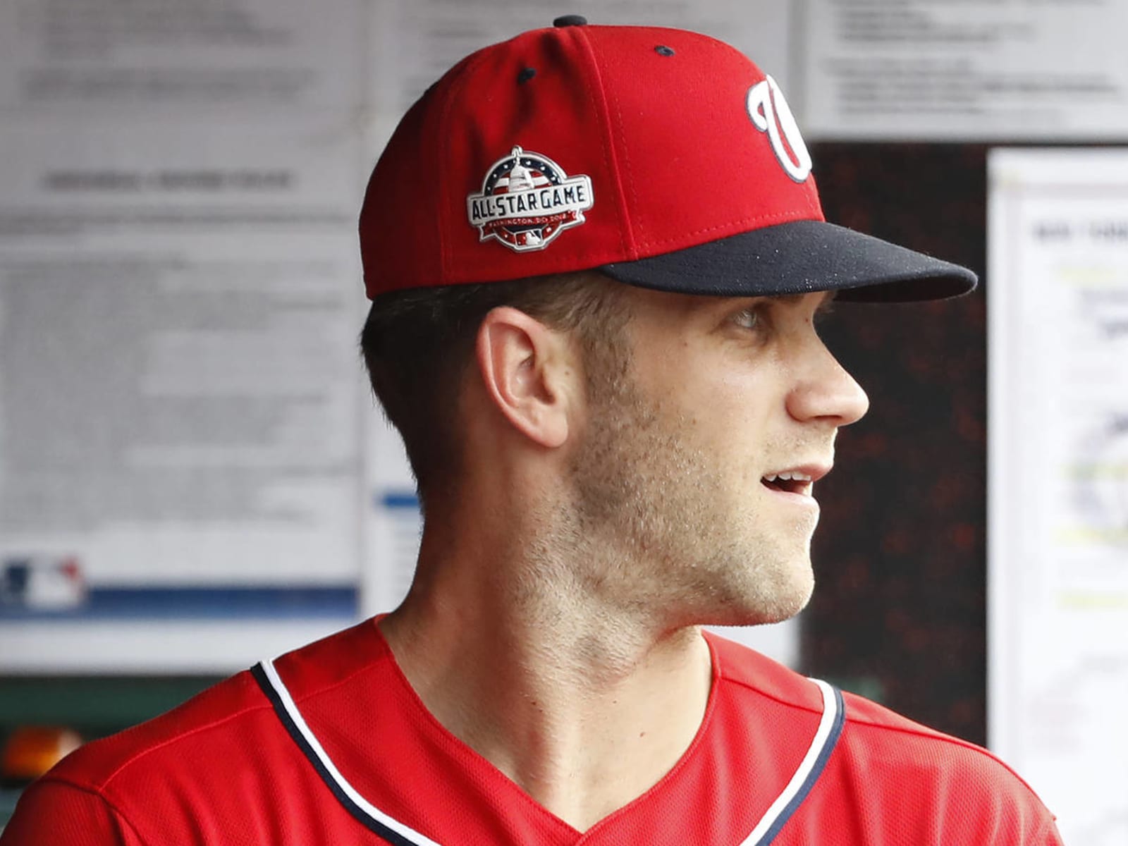 Nationals Star Bryce Harper Shaves Iconic Beard Amid Slump