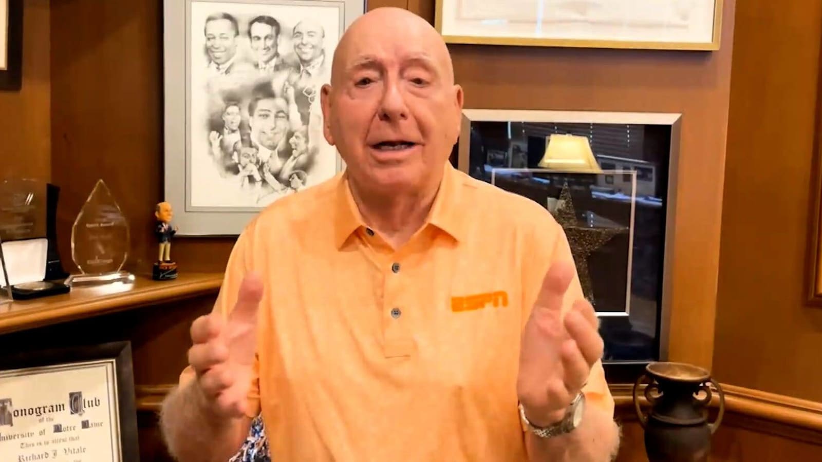 Dick Vitale announces he has vocal cord cancer