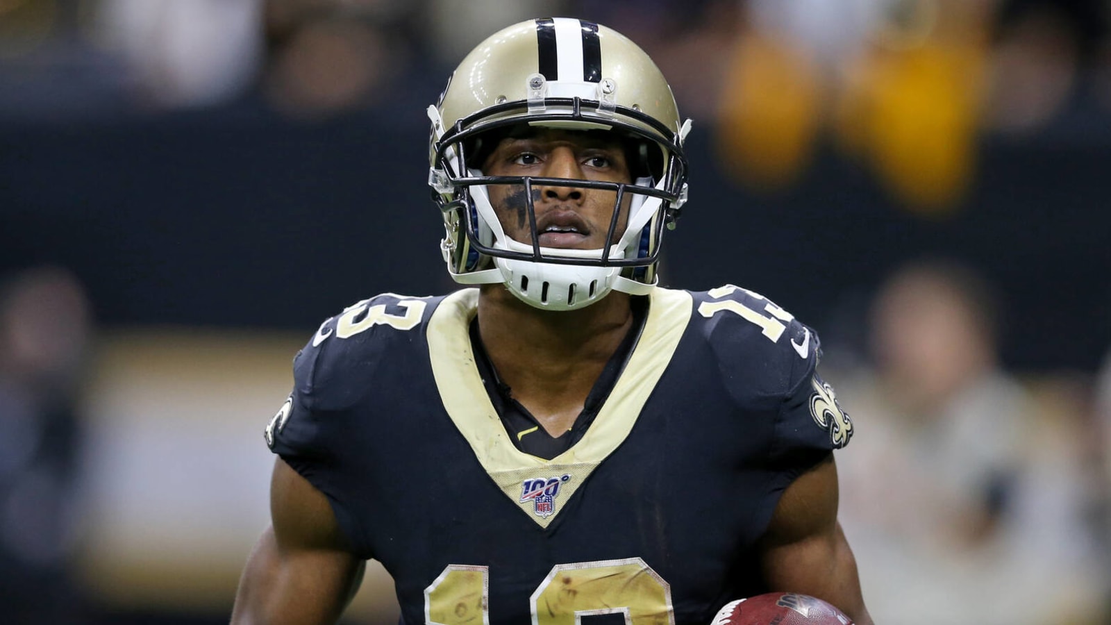 Michael Thomas running routes amid recovery from ankle injury