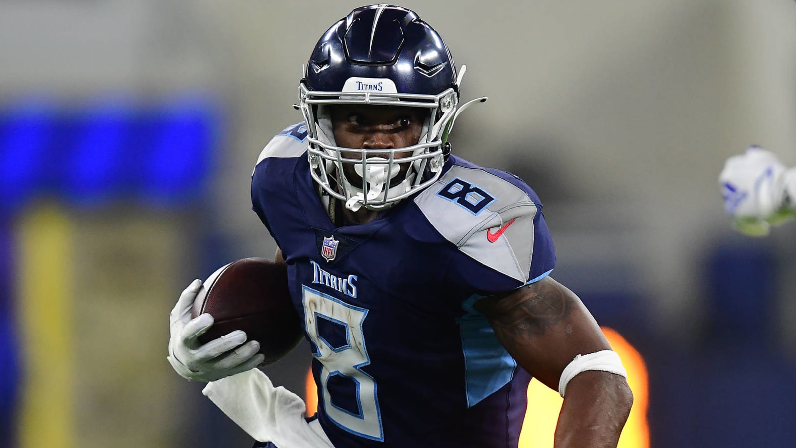 Adrian Peterson says son offered great advice after Titans debut