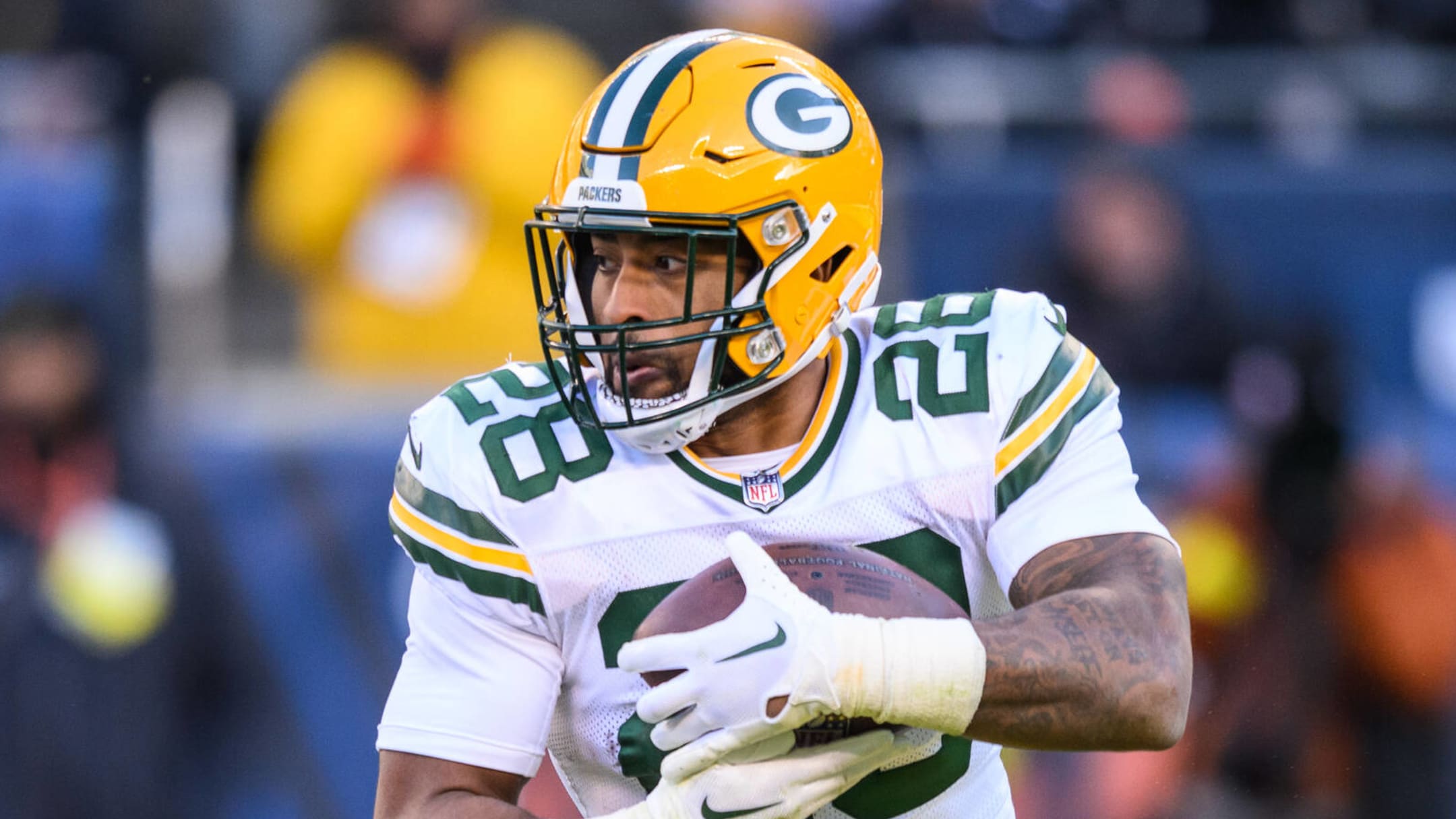 Packers' AJ Dillon focused after offseason in which he became an