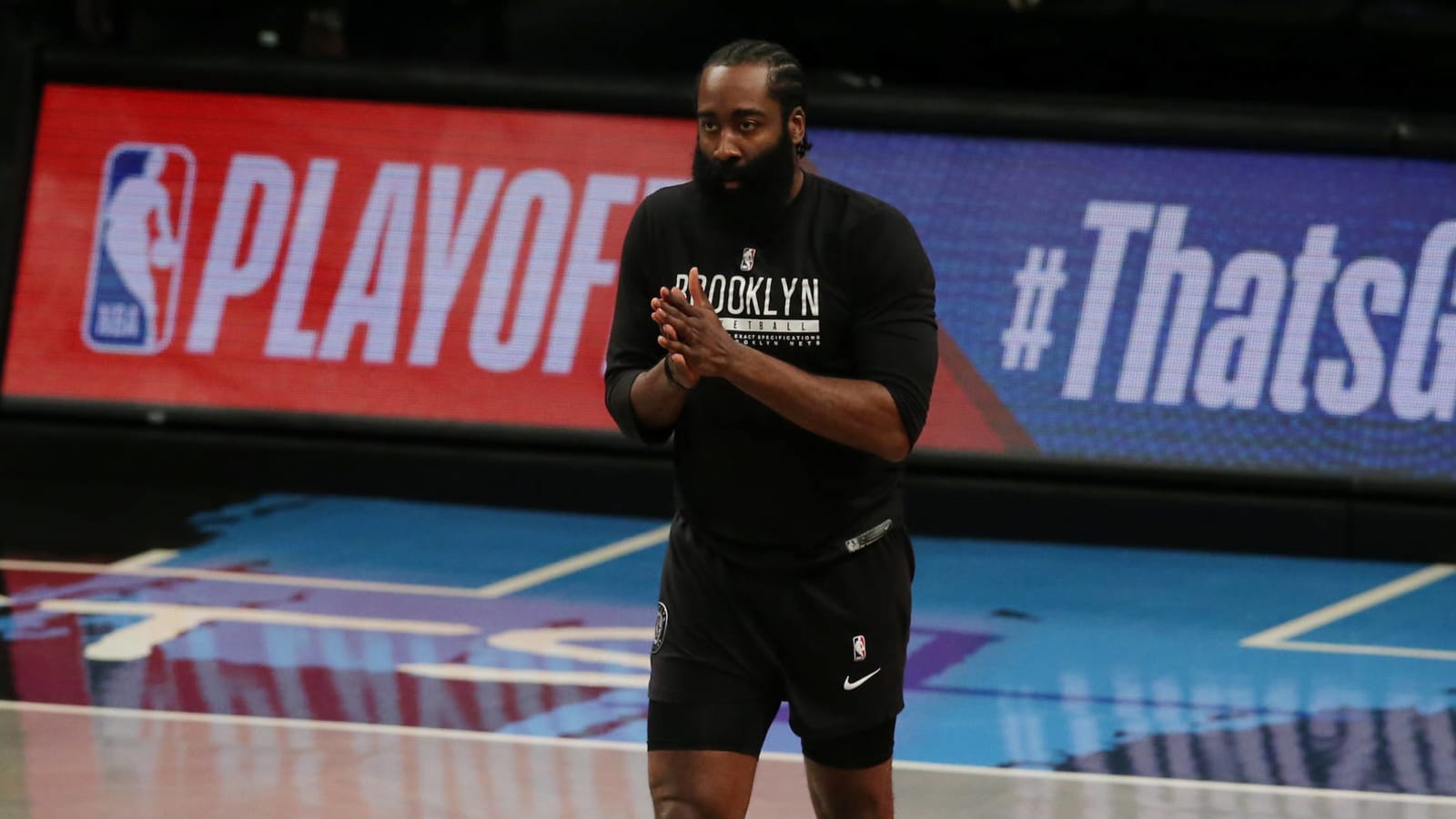 Nets keeping James Harden hamstring injury 'under wraps'?