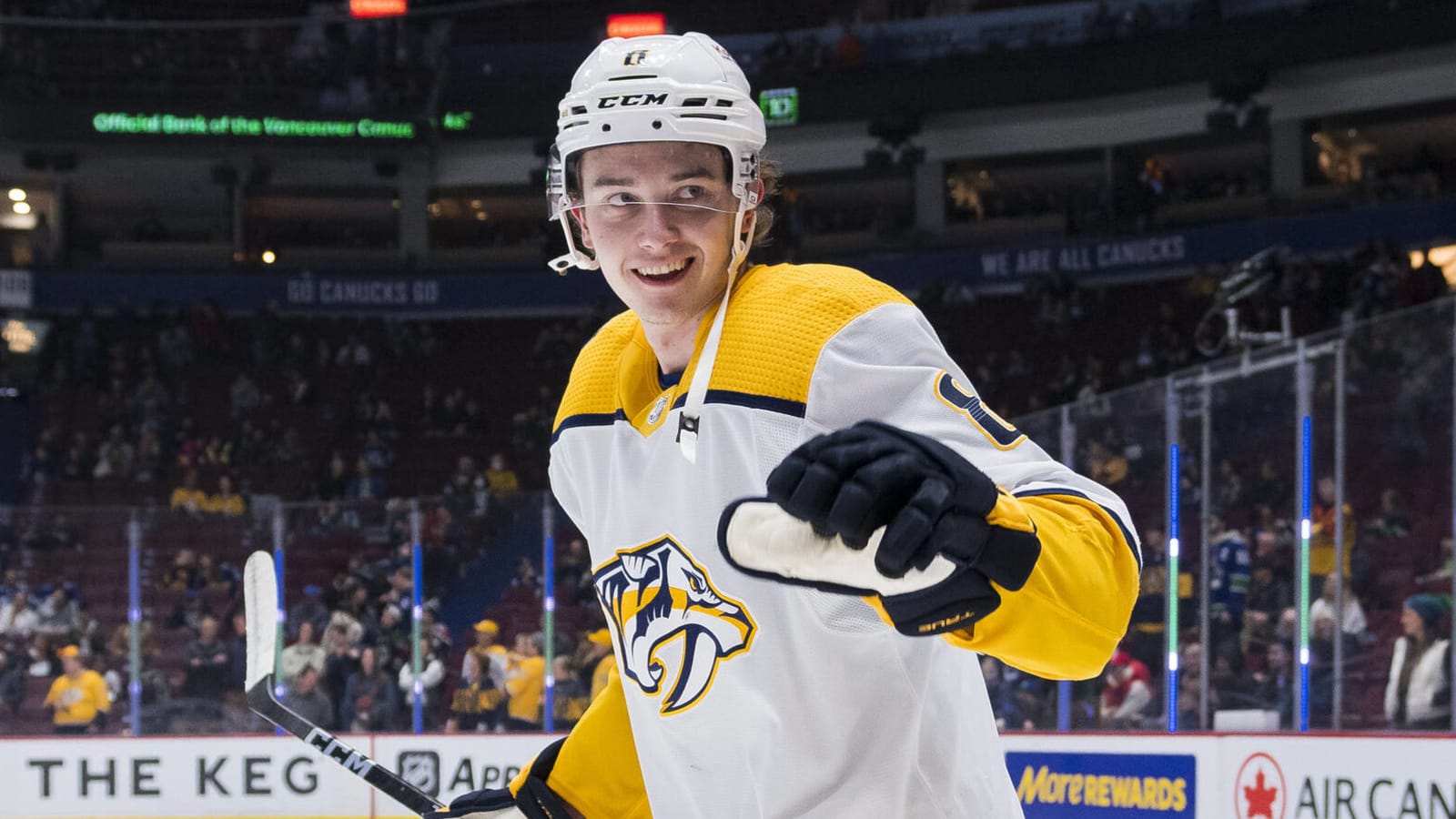 Predators active breakout forward from IR