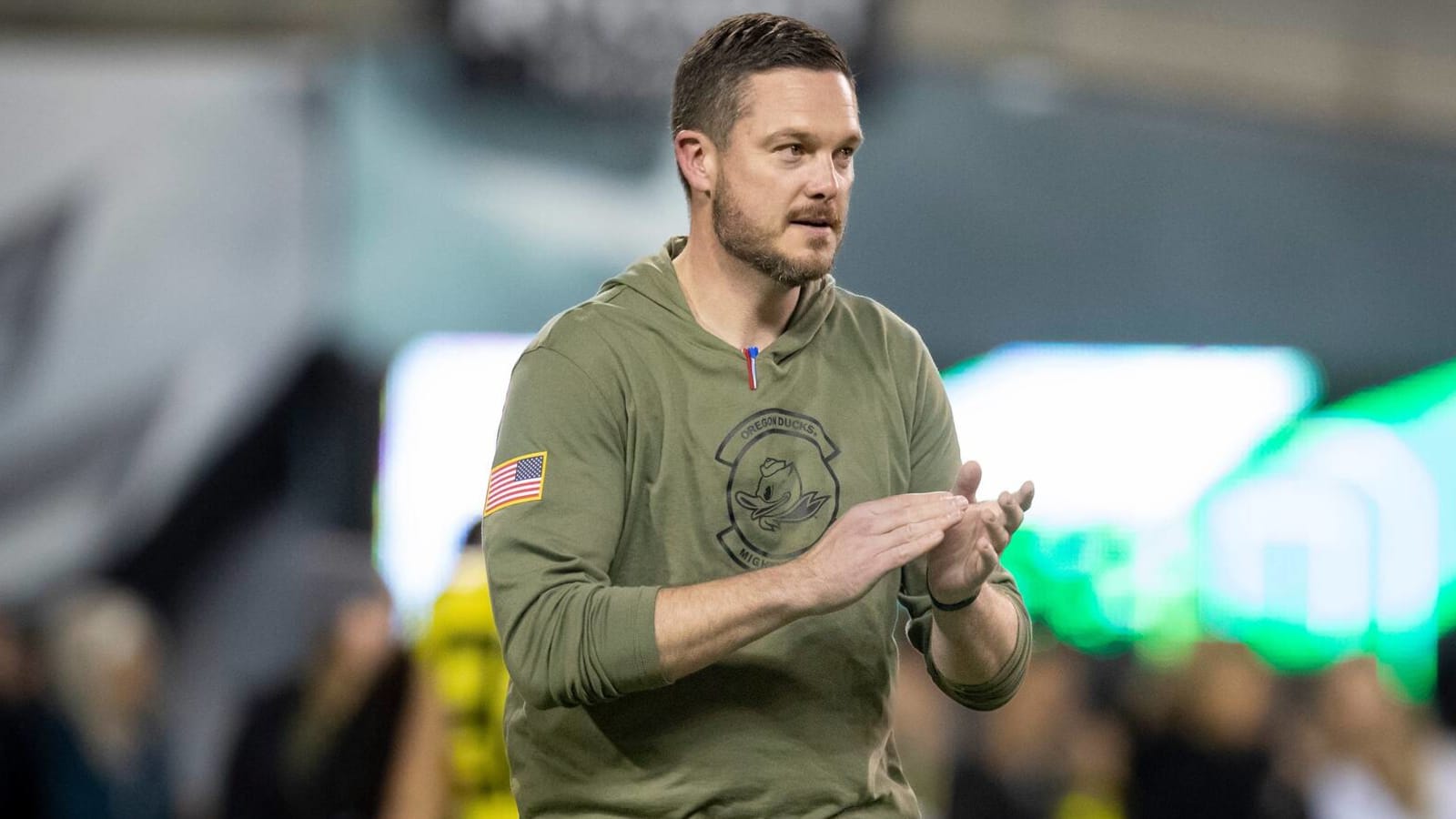 Oregon HC Dan Lanning sounds like he is in Eugene to stay